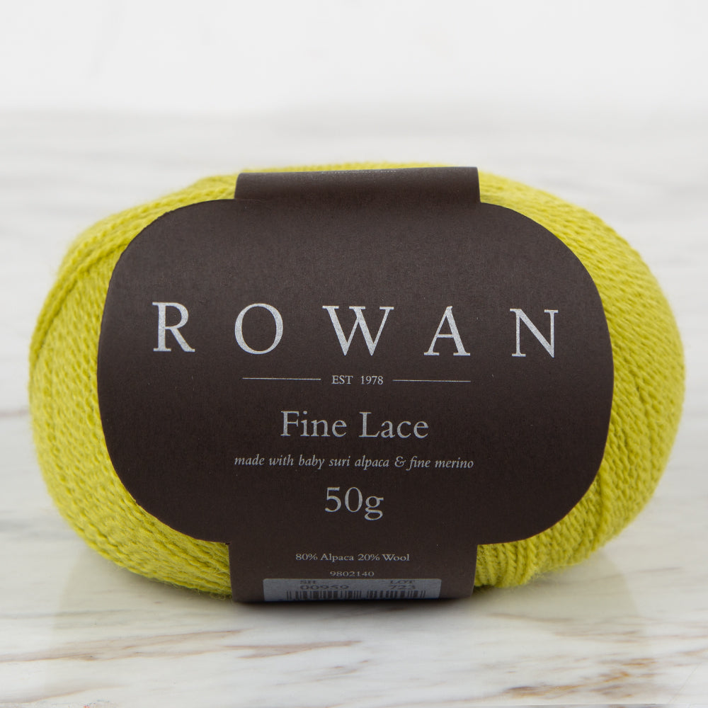 Rowan Fine Lace 50gr Fıstık Yeşili El Örgü İpi - 00959